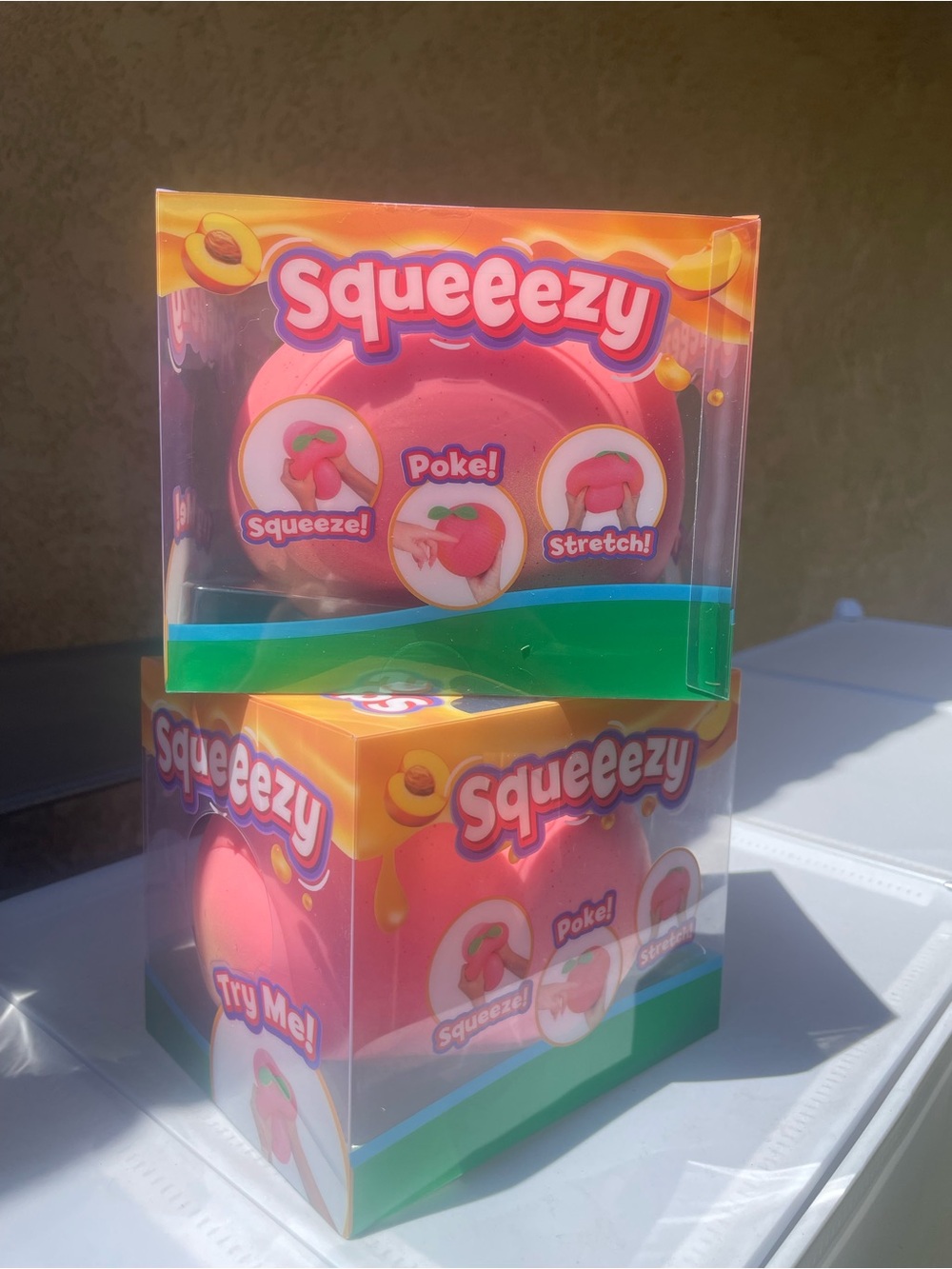 Pink Squeeze Toy by - Soft Stress Relief
